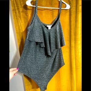 Plus size sparkly body suit!